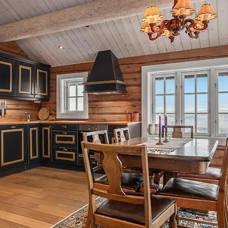 Semesterbostad Tommerhytte I Valdres Med Panoramautsikt Over Fjellene Aurdal