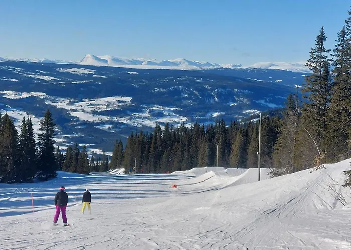 Дом отдыха Tommerhytte I Valdres Med Panoramautsikt Over Fjellene