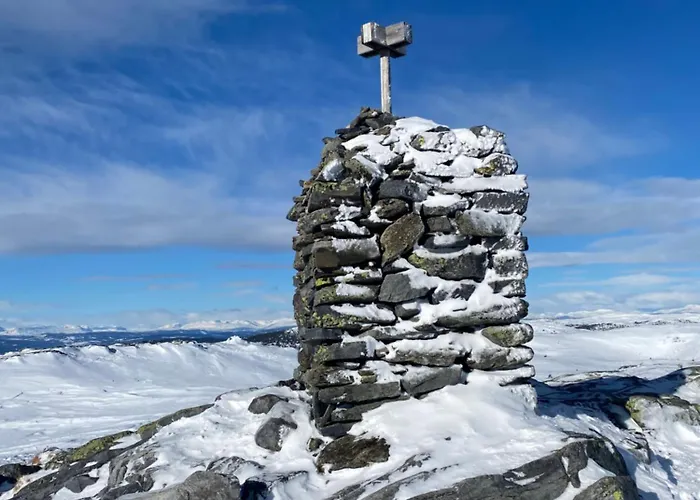 Tommerhytte I Valdres Med Panoramautsikt Over Fjellene Дом отдыха *