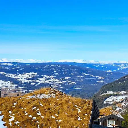 Feriehus Tommerhytte I Valdres Med Panoramautsikt Over Fjellene *